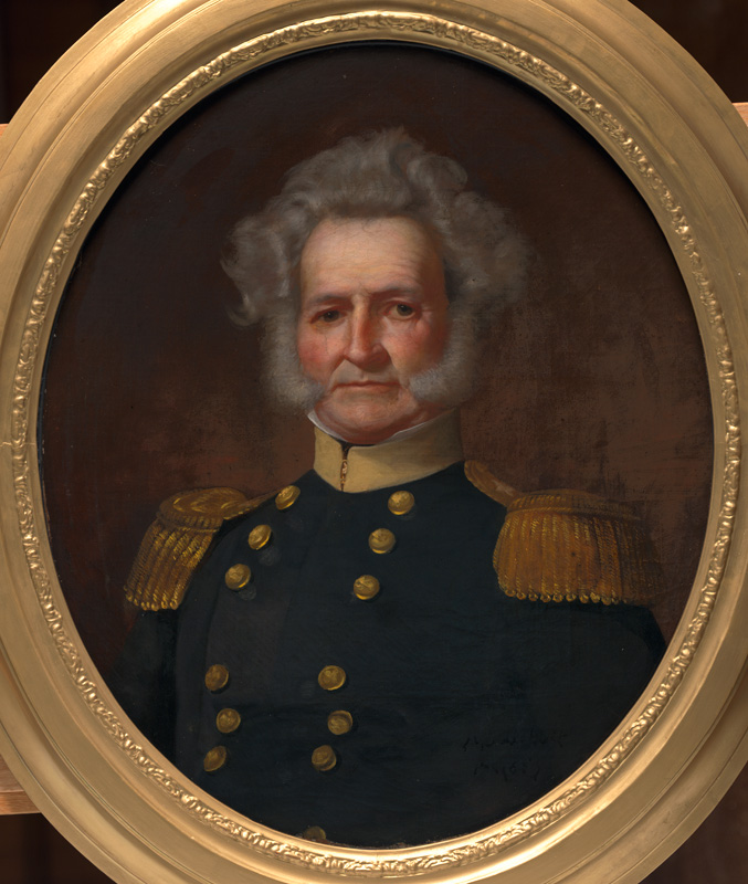 Bust-length portrait of General in military uniform