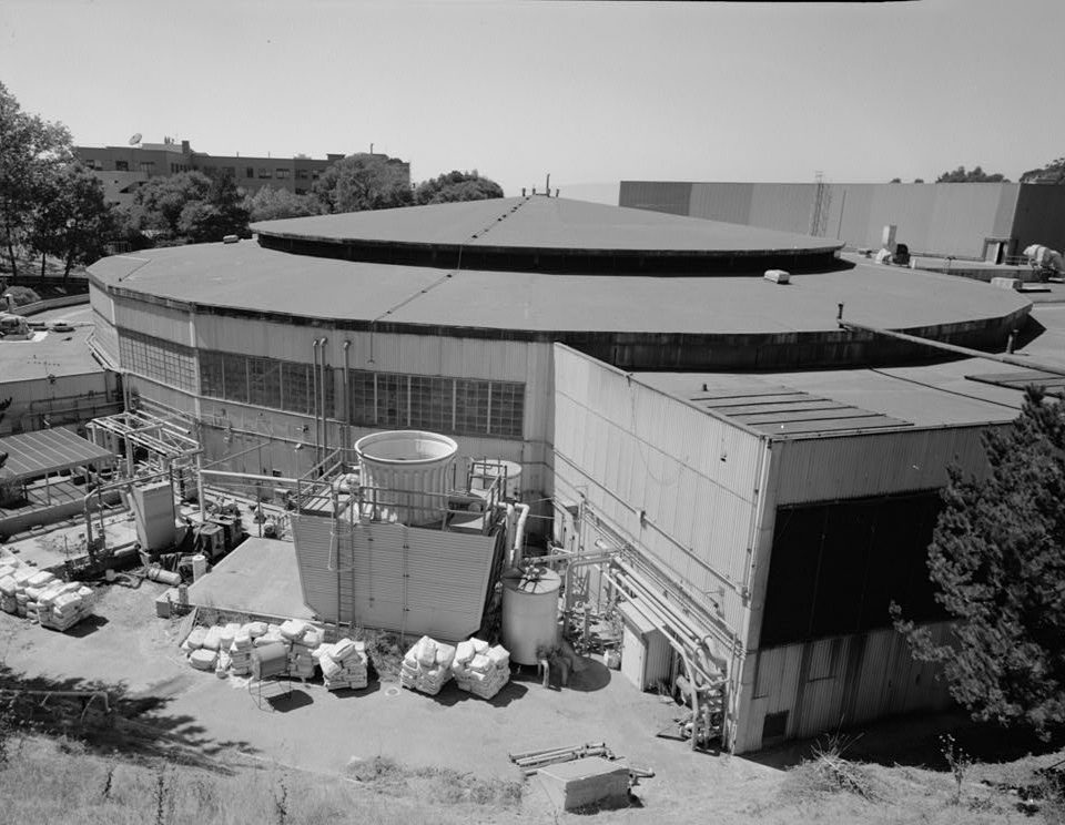 Exterior of the Bevatron at University of California, Berkeley the world's leading particle accelerators during a forty-year period from 1954 to 1993 and is associated with significant contributions in the fields of particle and nuclear physics, thus helping to establish American leadership in scientific research. In the late 1950s and early 1960s, four Nobel Prizes were awarded for particle physics research conducted in whole or in part at the Bevatron