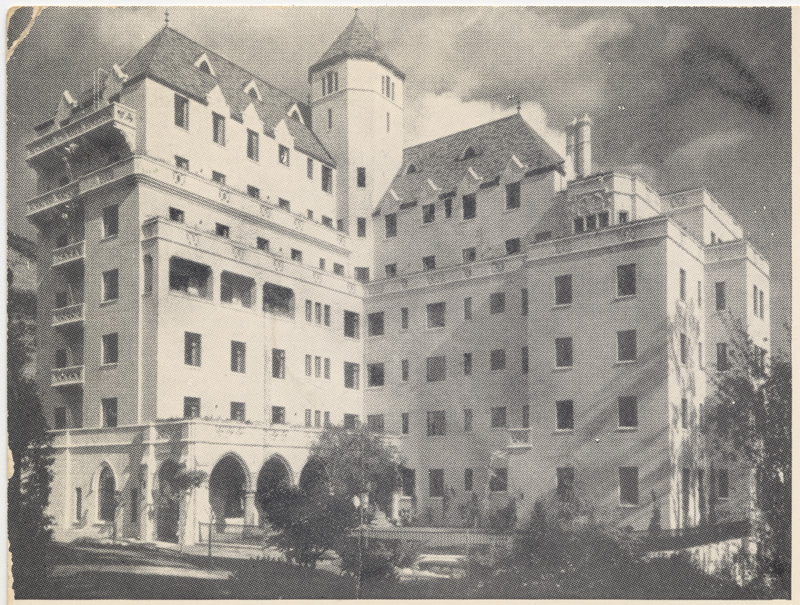 Exterior view of Chateau Marmont