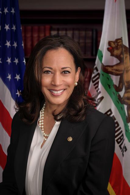 Portrait of Kamala Harris as California Senator